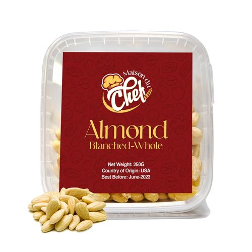 Almond Blanched Whole - 250G