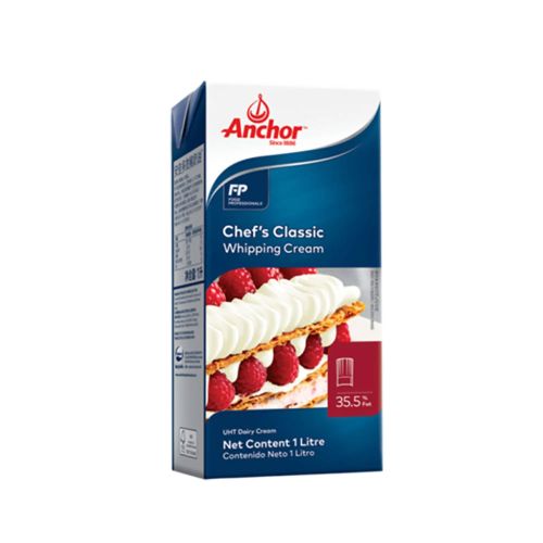 Anchor Chef's Classic Whipping Cream - 1 LTR
