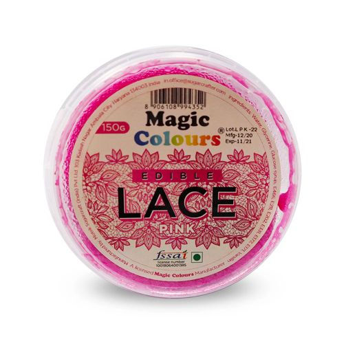 Edible Lace Pink - 150G
