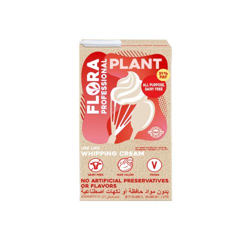Flora Plant Whipping Cream - 1 LTR