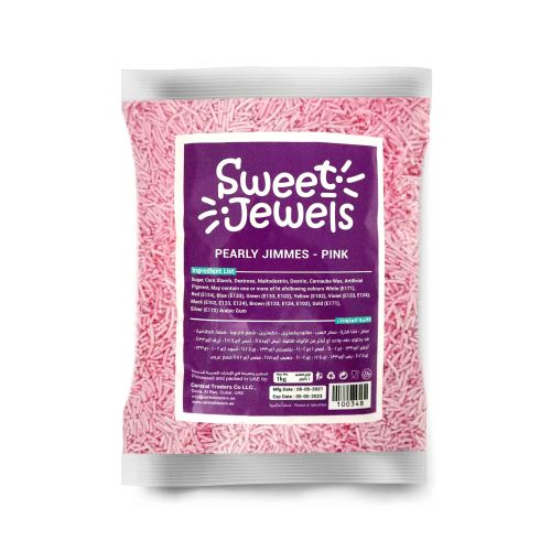 Pearly Jimmies - Pink (1KG)