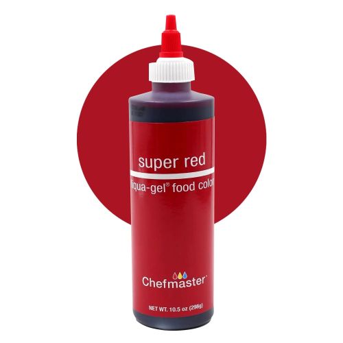 Chefmaster Liqua-Gel Super Red - 298G